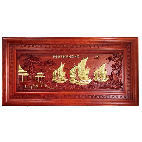 Tranh Gỗ Thuận Buồm Xuôi Gió